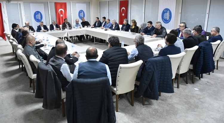 Başkan birim müdürleriyle iftar yaptı