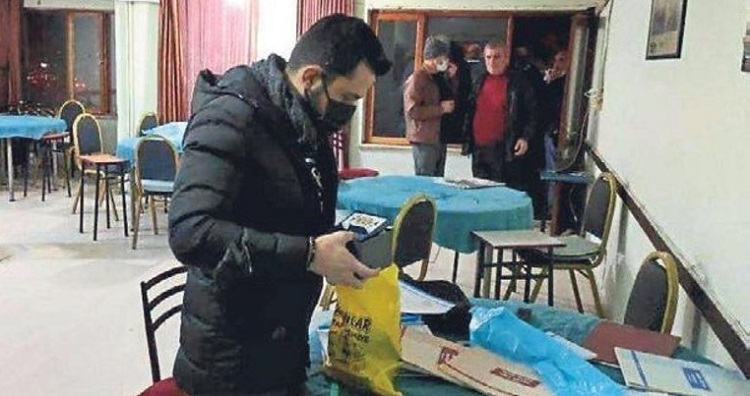 Huzur uygulamasında ele geçirildi!