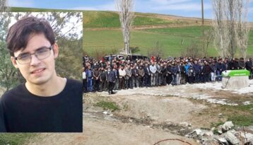 Köyünde son yolculuğuna uğurlandı