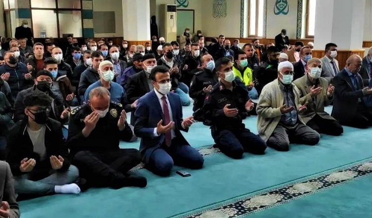 Şehitler için mevlid-i şerif okutuldu