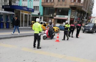 Çorum’da motosikletler denetlendi!
