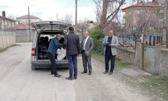 İlçede 5 bin aileye gıda kolisi dağıtıldı
