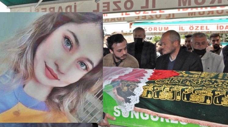 Cenaze töreninde gözyaşları sel oldu