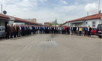 Şoförler Odası garajda bayramlaştı