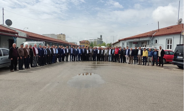 Şoförler Odası garajda bayramlaştı