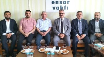 Tügva ve Ensar Vakfı’nı ziyaret ettiler