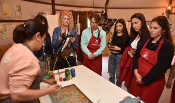 Erasmus öğrencileri Çorumlu Obasında