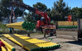 Kargı’da doğalgaz çalışmaları başladı