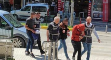 Musluk bataryasını bile çalmışlar!