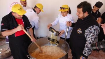 Leblebi helvasının tanıtımı yapıldı