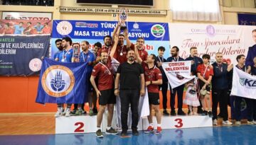Çorum’a ilk kupayı getirdiler