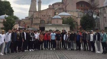 Tügvalı gençler İstanbul’u gezdi