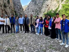 Hitü’lü gençler Ortaköy’ü ziyaret etti