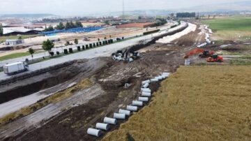 Atık su hatları yenileniyor