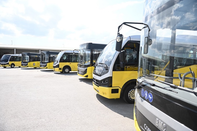 Belediye 5 otobüs daha aldı!