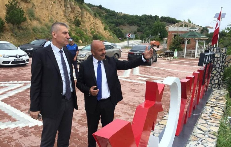 Ortaköy’de incelemelerde bulundu