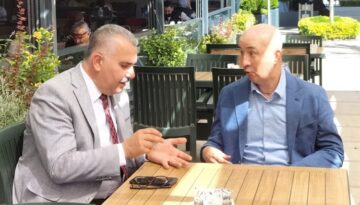 Başkan Turgut Aslan’ı ağırladı