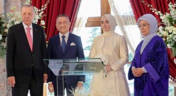 Fuat Oktay Çorum’a enişte oldu