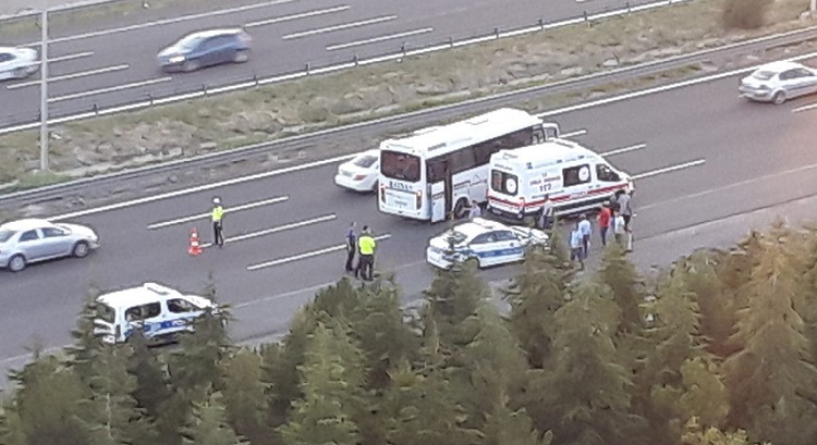 Çorum otobüsüne çirkin saldırı!