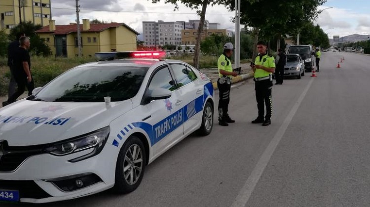 Çorum’da dronlu trafik denetimi!