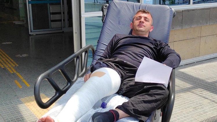 Acemi kasaplar hastanelik oldu!