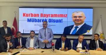 Ak Parti’de bayram coşkusu yaşandı