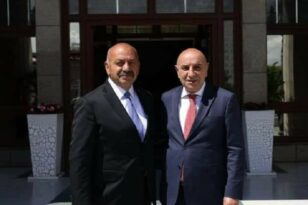 Kardeş Belediye’yi ziyaret etti