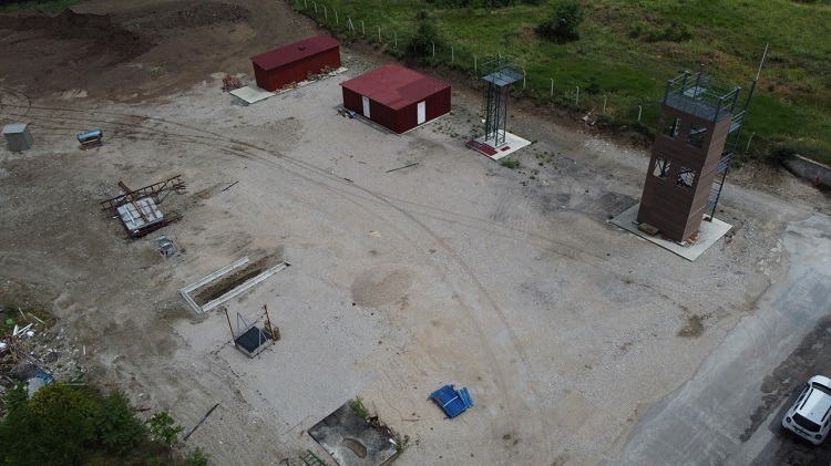 İtfaiye erlerine eğitim parkuru
