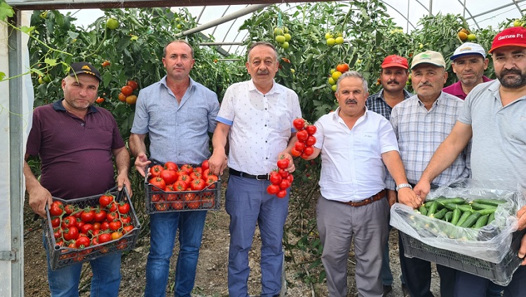 Üreticilerin sorunlarını dinlediler