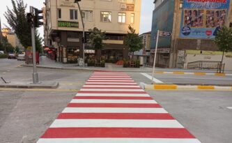 Gazi Caddesi’ne yeni kavşak geldi