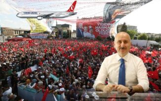 Çorumlular havaalanı sloganı attı!