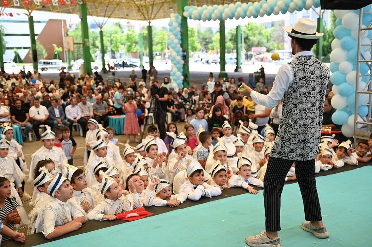 Çorum’da sünnet şöleni yapıldı