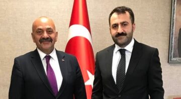 Başkan İsbir Berat Uzun’u ziyaret etti