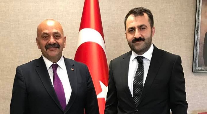 Başkan İsbir Berat Uzun’u ziyaret etti