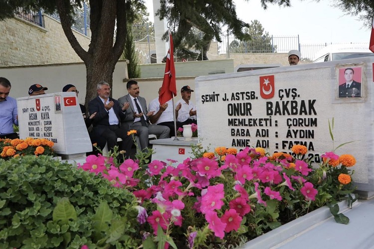 Şehitler dualarla anıldı