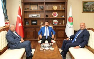 Başkan İsbir Vali Masatlı’yı ziyaret etti