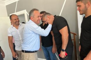 Ceylan pehlivanları ağırladı