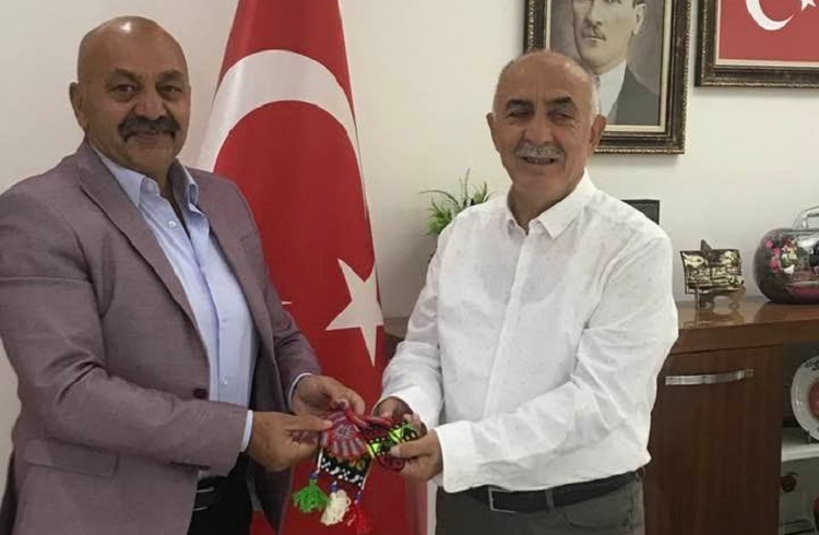 İsbir Ekrem Toto’yu ziyaret etti