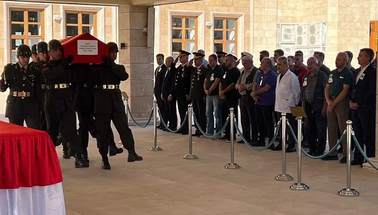 Şehidimiz törenle Çorum’a uğurlandı