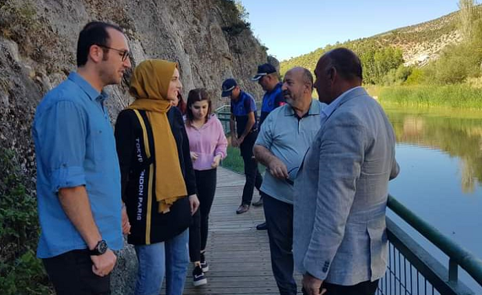 Ortaköy’ün güzelliklerini gördüler