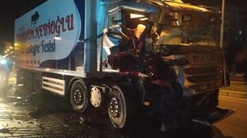 Ölüm kavşağı’nda bir kaza daha!