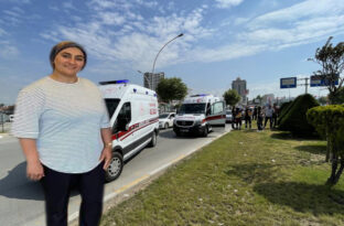 Genç kadın kazada can verdi!
