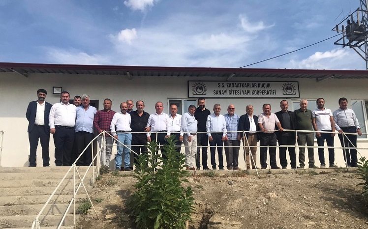MHP heyeti kooperatifi ziyaret etti