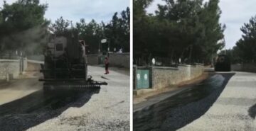 Ortaköy’de çalışmalar devam ediyor