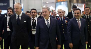 SAHA Expo’nun açılış törenine katıldı