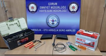 Hırsızlık zanlısı aynı gün yakalandı!