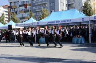 Çorum’da 29 Ekim coşkusu yaşandı