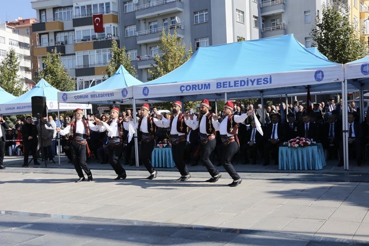 Çorum’da 29 Ekim coşkusu yaşandı