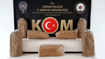 Polis ekipleri aramada ele geçirdi!