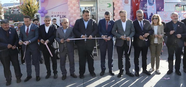 Mobil kanser tarama aracı alındı